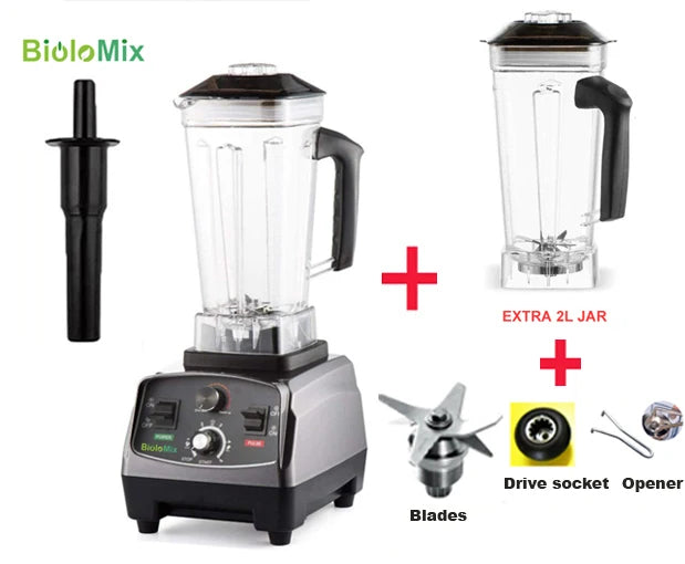 Food Blender Soup Maker Heavy Duty Smart Cooking Blender Commercial Juicer Mixer