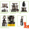 Electric Juicer Machine Juice Fruit Squeezer Slow Masticating Brush Pulp Cup UK✨