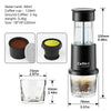 Portable Wireless Espresso Coffee Maker 3-in-1 Travel Machine for Car & Home Bag