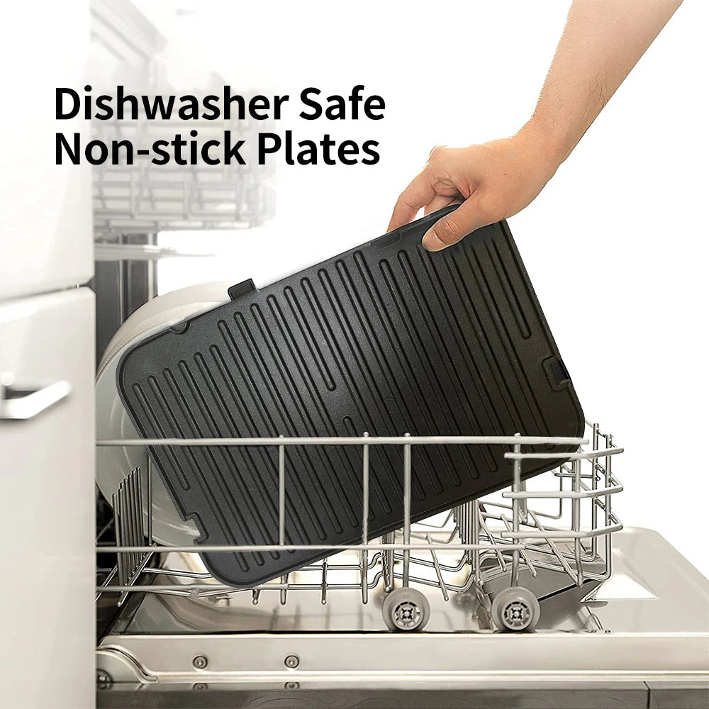 BioloMix Large Electric Griddle Countertop Hot Plate Grill Bacon Commercial ✨✨