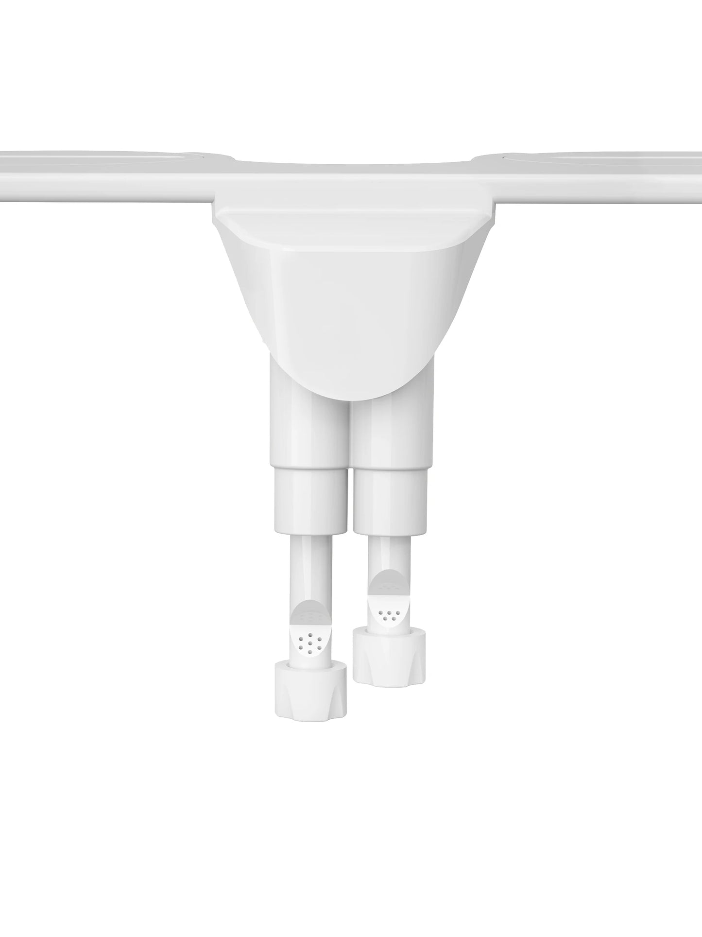 Bidet Toilet Seat Attachment Self Cleaning Dual Nozzle Bathroom Water Spray ✨