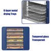Biolomix Professional Food Dehydrator 400W 6 Stainless Steel Trays LCD Touch...✨