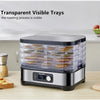 Electric Food Dehydrator 5 Tier Digital Drying Machine Fruit Beef Veg Preserver✨