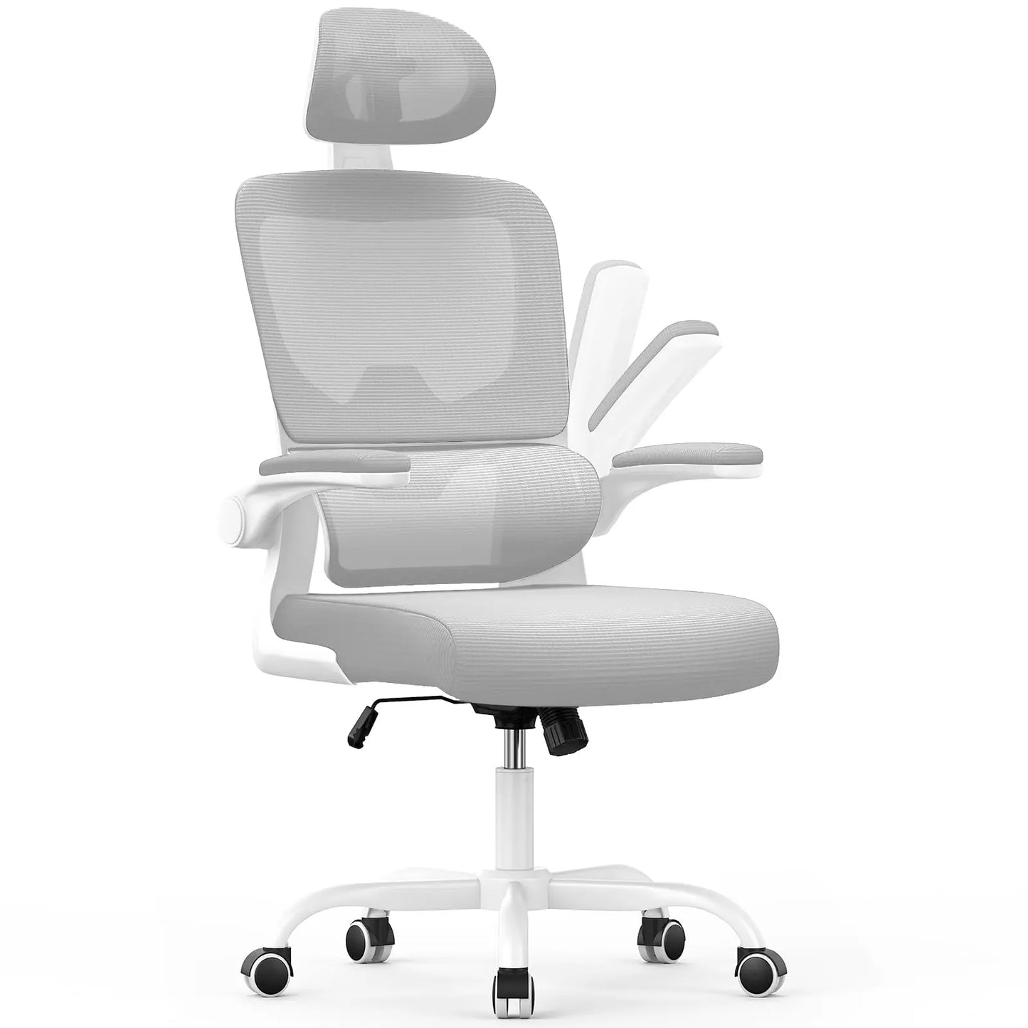 Mesh Office Chair Wheels Adjustable Ergonomic Desk Chair with Lumbar Support ✨