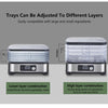 Electric Food Dehydrator 5 Tier Digital Drying Machine Fruit Beef Veg Preserver✨