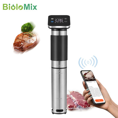 BioloMix 220V WIFI Sous Vide Slow Cooker Immersion Circulator SV9008 Tool CF UK