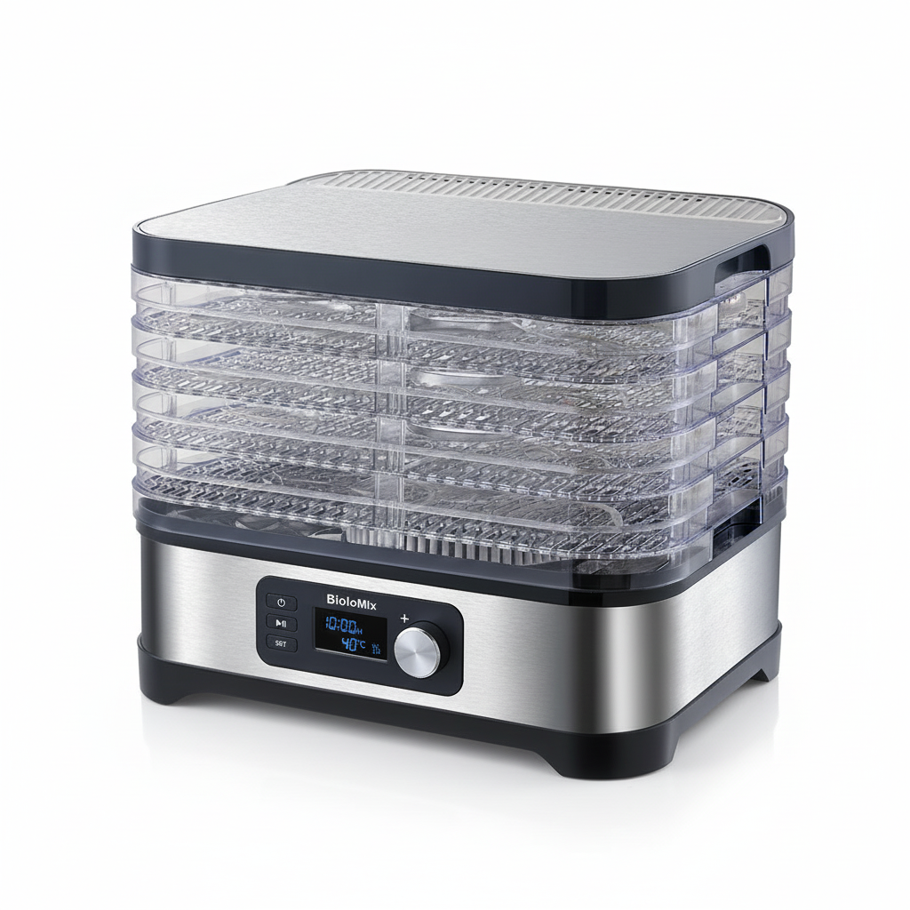 Electric Food Dehydrator 5 Tier Digital Drying Machine Fruit Beef Veg Preserver✨