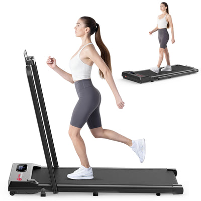 Home Treadmill Running Walking Pad Foldable Underdesk Electric Motorized Machine