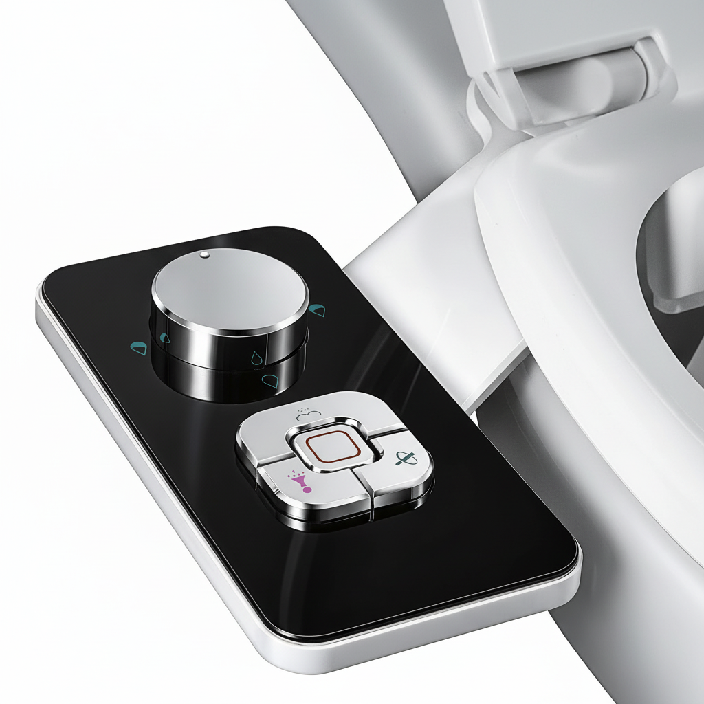 SAMODRA Bidet Attachment Ultra Slim For Toilet Seat With Dual Cleaning Nozzle ✨