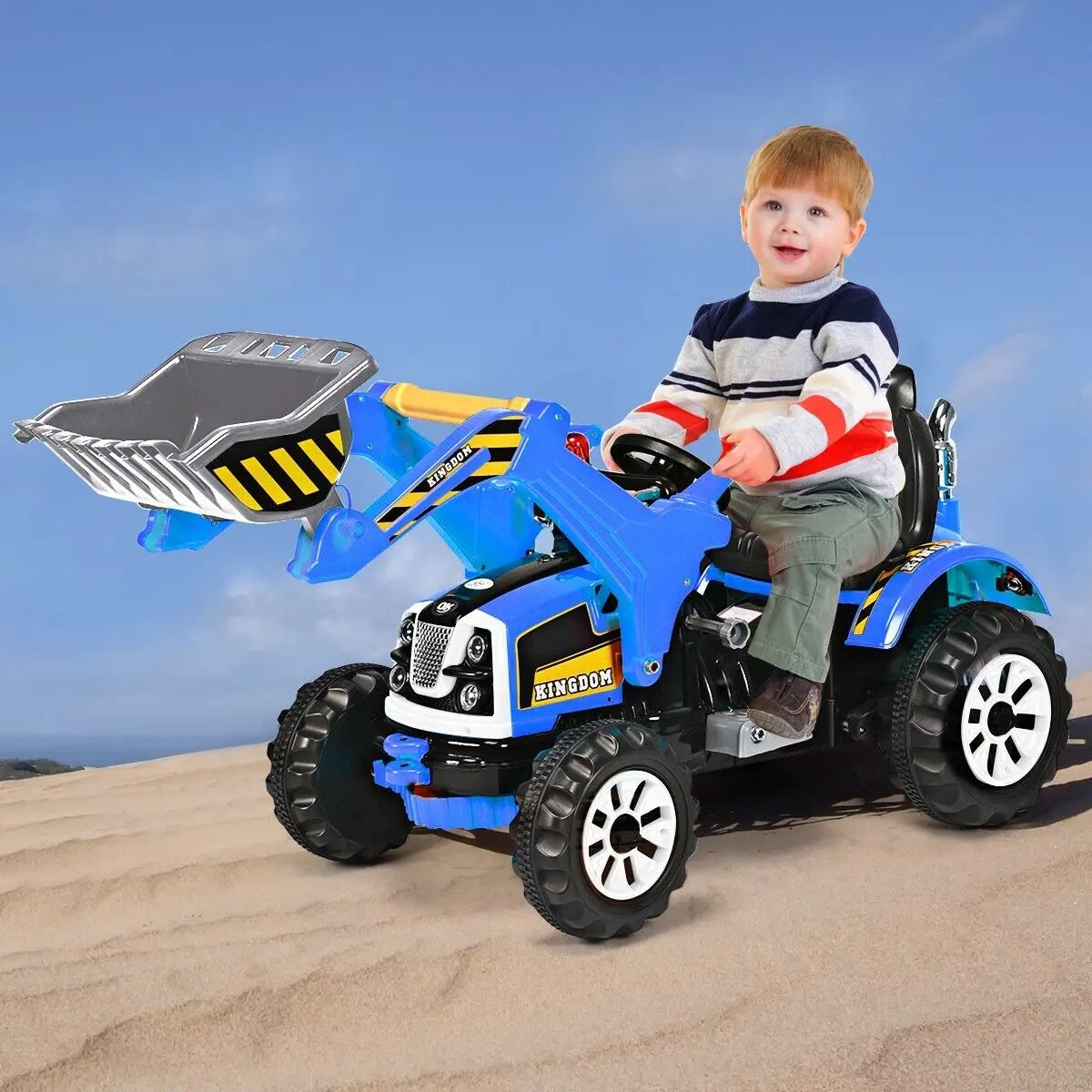12v Electric Digger Kids Electric Ride On Battery Car Kids Ride On Best Gift! 🎇