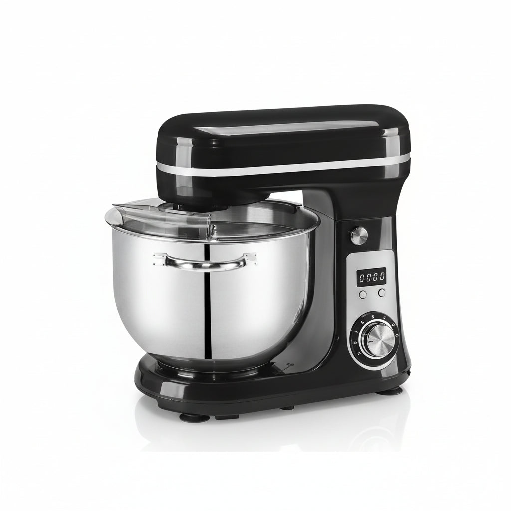 BioloMix Stand Mixer 1200W 6LElectric Kitchen QuietFood Mixer Premium ALL IN ONE