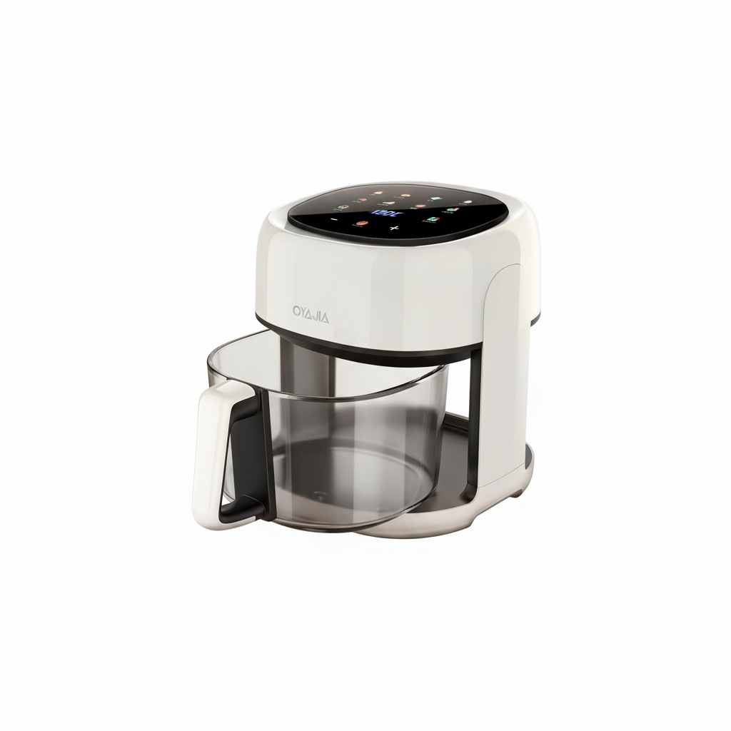 Oyjia Digital Air Fryer 5L Oil Free Frying Chips 1800W Kitchen Cooker Oven UK