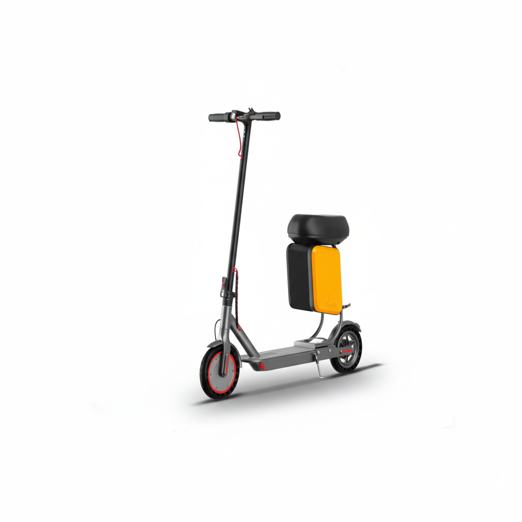 Electric Scooter with Seat Adult 8.5 Inch Solid 25KM/H Commuter Electric Scooter