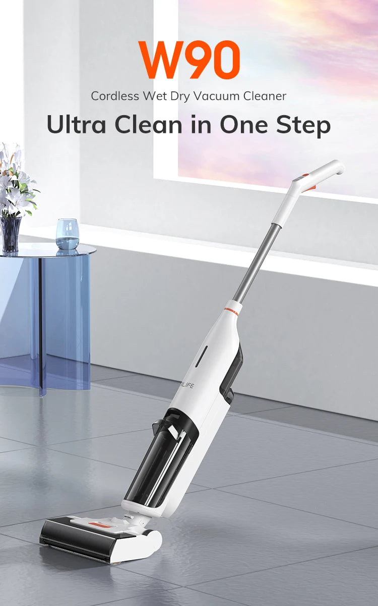 ILIFE Cordless Stick Vacuum Pet Pro Strong Battery Smart Mop Washing 5500Pa ✨✨