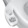 Bidet Toilet Seat Attachment Self Cleaning Dual Nozzle Bathroom Water Spray ✨