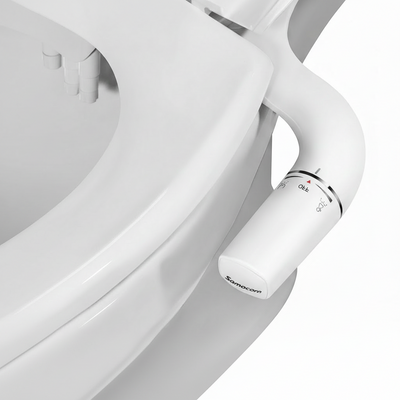 Bidet Toilet Seat Attachment | Ultra-Thin DIY Sprayer | SAMODRA BRAND | UK