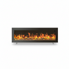 LED Fireplace Media Wall Fire Wall Mounted Standing Electric Heater 40/50/60 in.