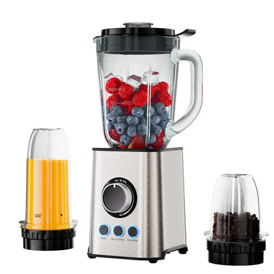 1300W Blender Smoothie Maker Ice Crusher Mixer Milk Shake Fruit Juicer Vegetable