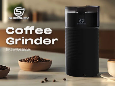 Electric Coffee Bean Grinder Machine Nut Spice Grinder 70g Red Superlex UK ✨