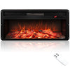 1800W Electric Wall Fireplace LED Flame Effect Timer Remote Heater✨