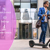 Ladped LP60 Adult Electric Scooter, 8.5" Solid Tires 25KM/H Commuting Scooter ✨✨