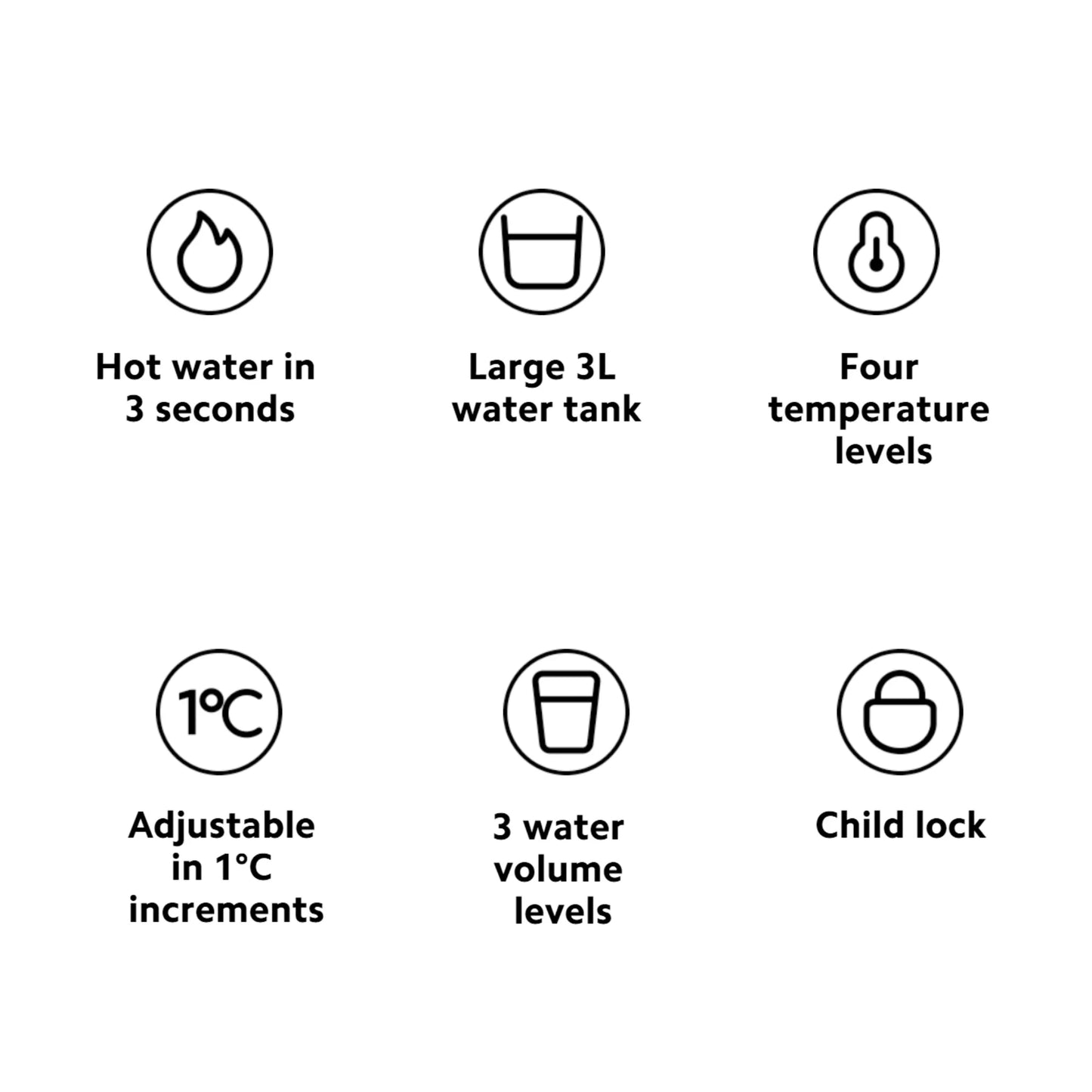 Xiaomi Instant White Hot Filtered Water Dispenser Countertop 4 Tem. Levels  ✨