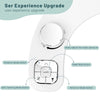 Bidet Toilet Seat Attachment Self Cleaning Dual Nozzle Bathroom Water Spray ✨