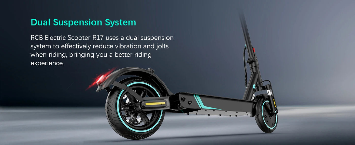 RCB BEST Electric Scooter Adult Folding 350W Motor Up To 30KM Range 25KM/H 🛴💨✨
