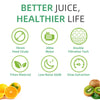 Electric Juicer Machine Juice Fruit Squeezer Slow Masticating Brush Pulp Cup UK