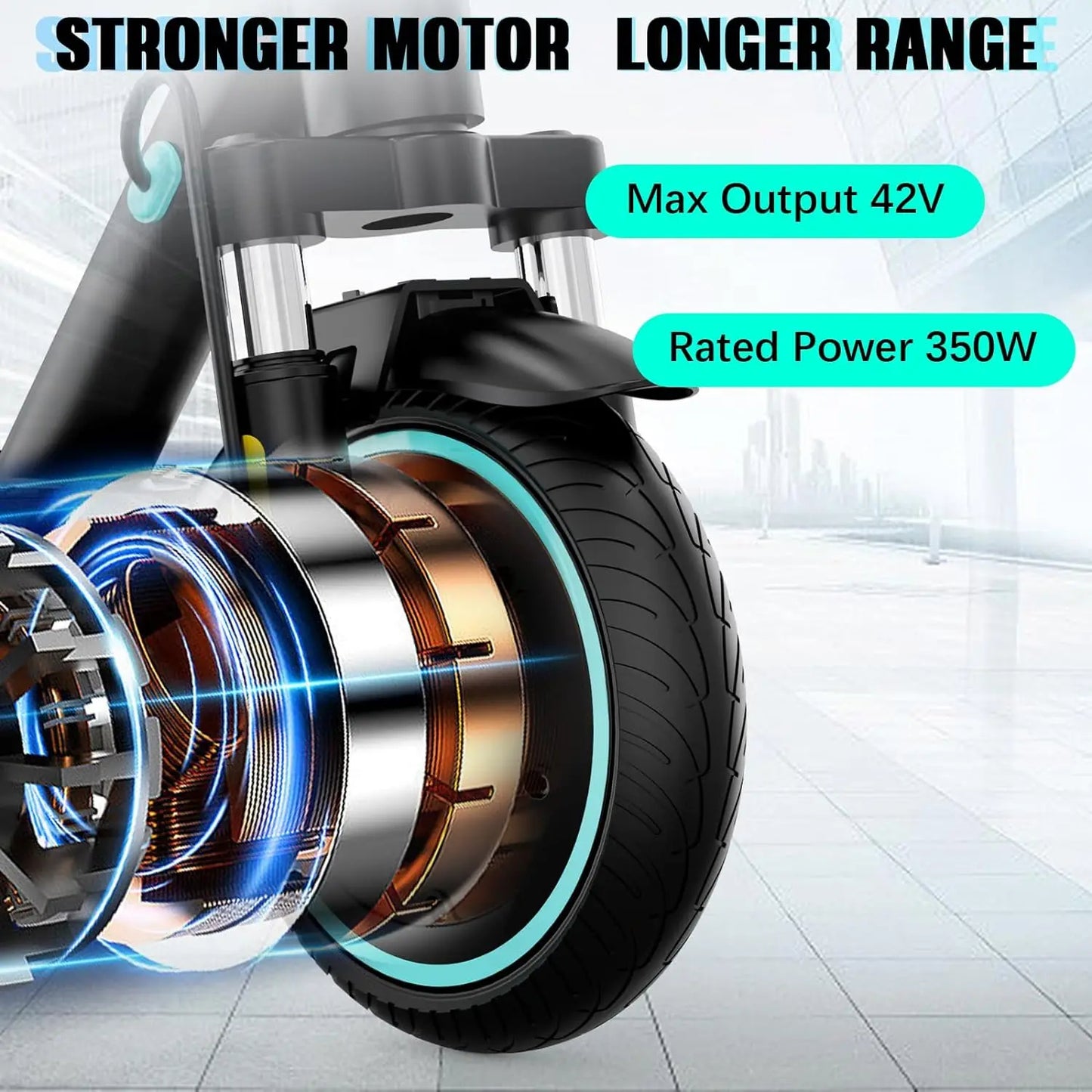 RCB BEST Electric Scooter Adult Folding 350W Motor Up To 30KM Range 25KM/H 🛴💨✨