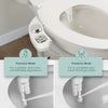 Bidet Toilet Seat Attachment Self Cleaning Dual Nozzle Bathroom Water Spray ✨