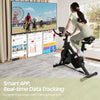 Exercise Bike Indoor Cycling Home Gym Workout Cardio Fitness LCD Monitor Black ✨