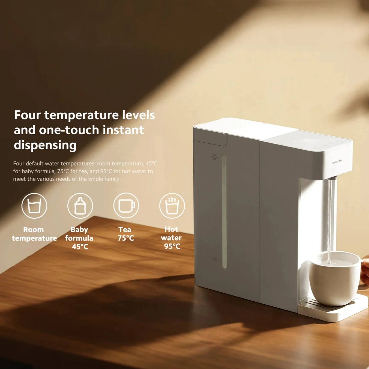 Xiaomi Instant Filtered Water Dispenser Hot and Ambient Filter With Display ✨