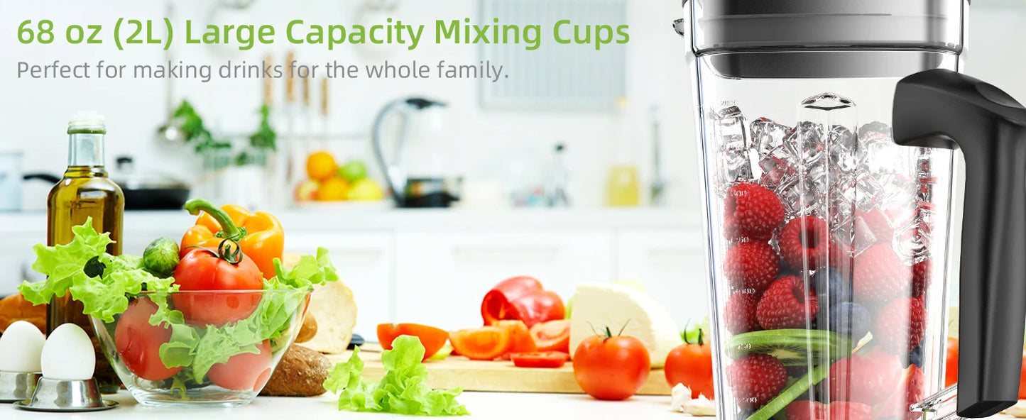 Food Blender Soup Maker Heavy Duty Smart Cooking Blender Commercial Juicer Mixer