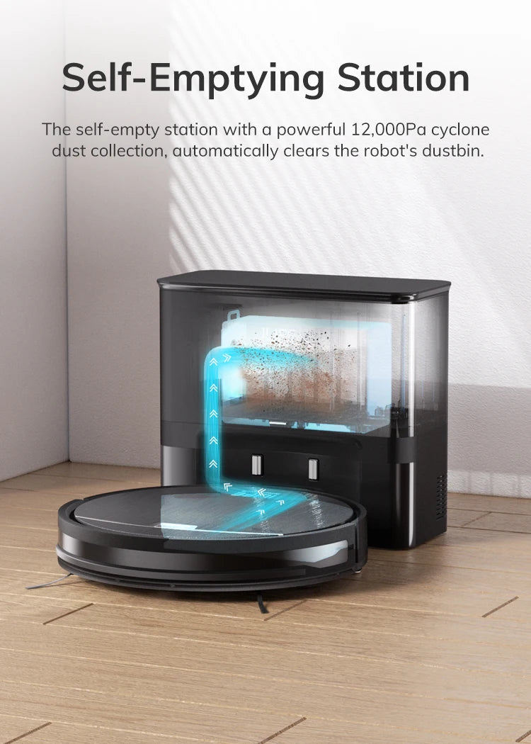 ILIFE V9 PRO 2-in-1 Robot Vacuum & Mop Self-Emptying 3000Pa Strong Suction, App✨