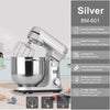 BioloMix Stand Mixer 1200W 6LElectric Kitchen QuietFood Mixer Premium ALL IN ONE