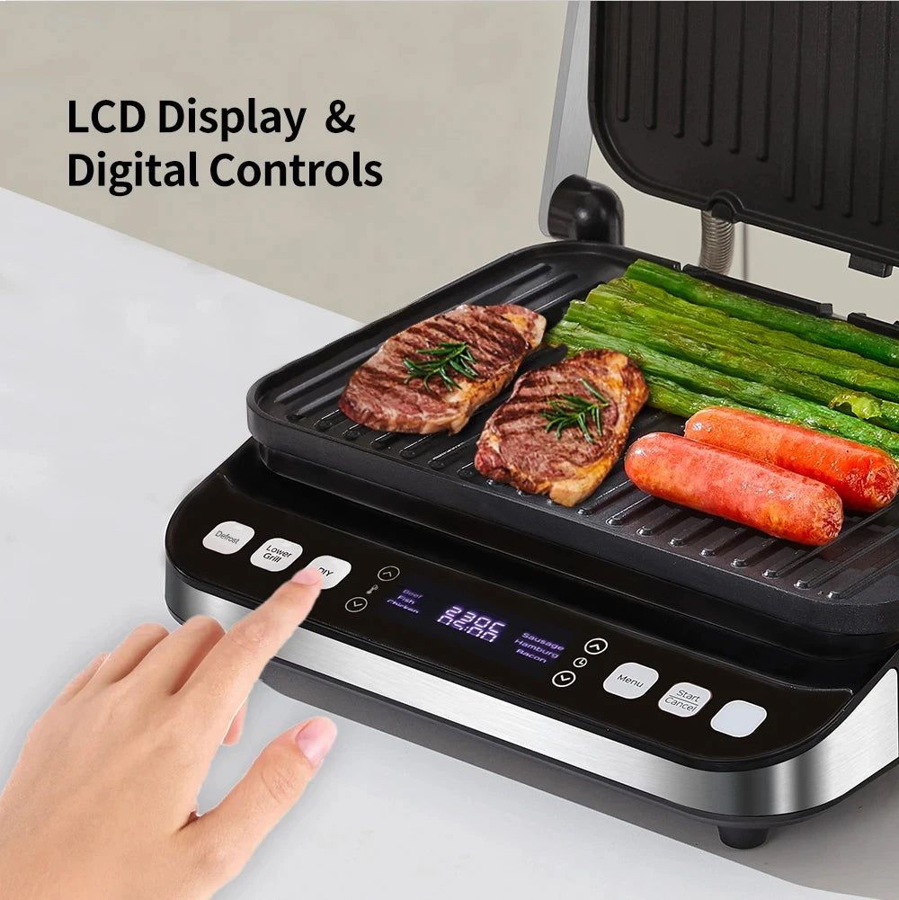 BioloMix Large Electric Griddle Countertop Hot Plate Grill Bacon Commercial ✨✨