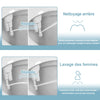 Bidet Toilet Seat Attachment | Ultra-Thin DIY Sprayer | SAMODRA BRAND | UK