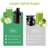 Electric Juicer Machine Juice Fruit Squeezer Slow Masticating Brush Pulp Cup UK✨