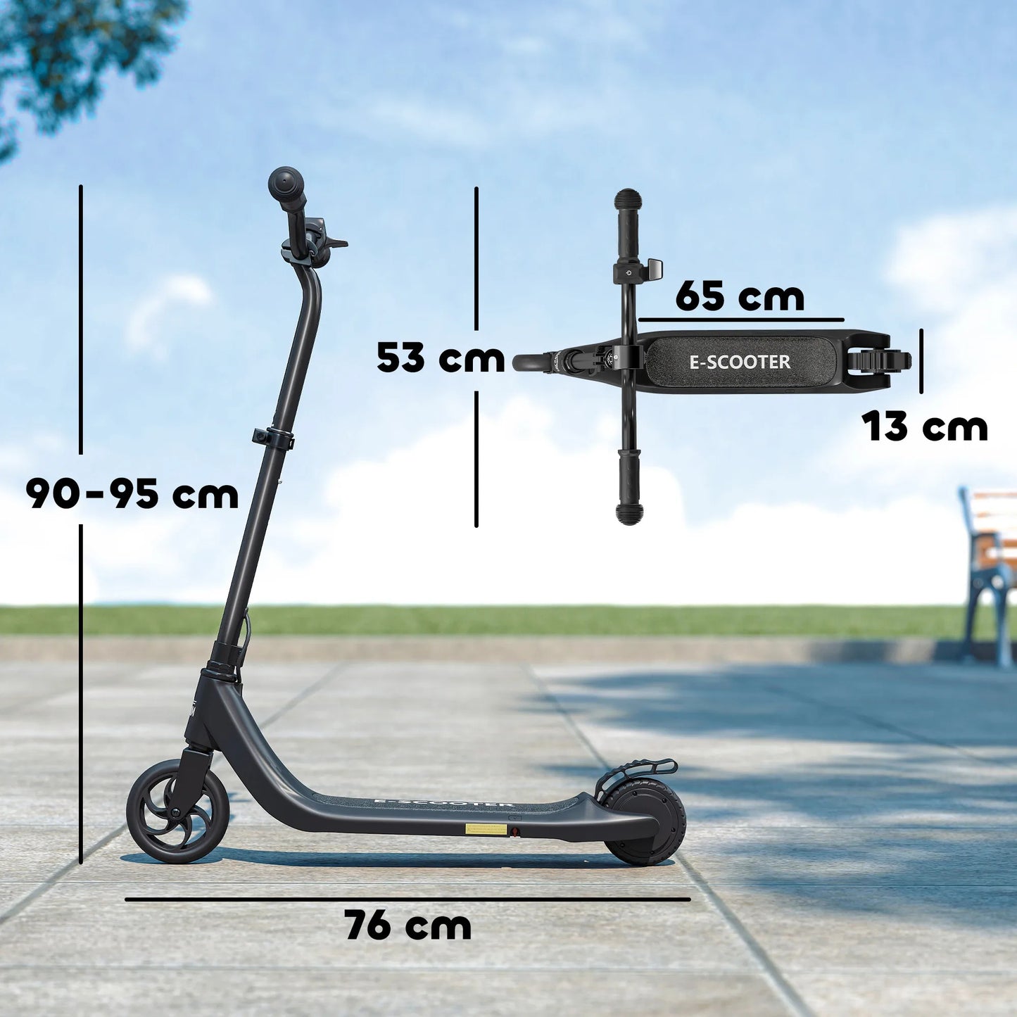 NEW 120W Kids Electric Scooter 6+, 6 Kg Lightweight E-Scooter Adjustable Height✨