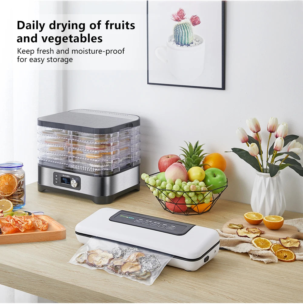 Electric Food Dehydrator 5 Tier Digital Drying Machine Fruit Beef Veg Preserver✨