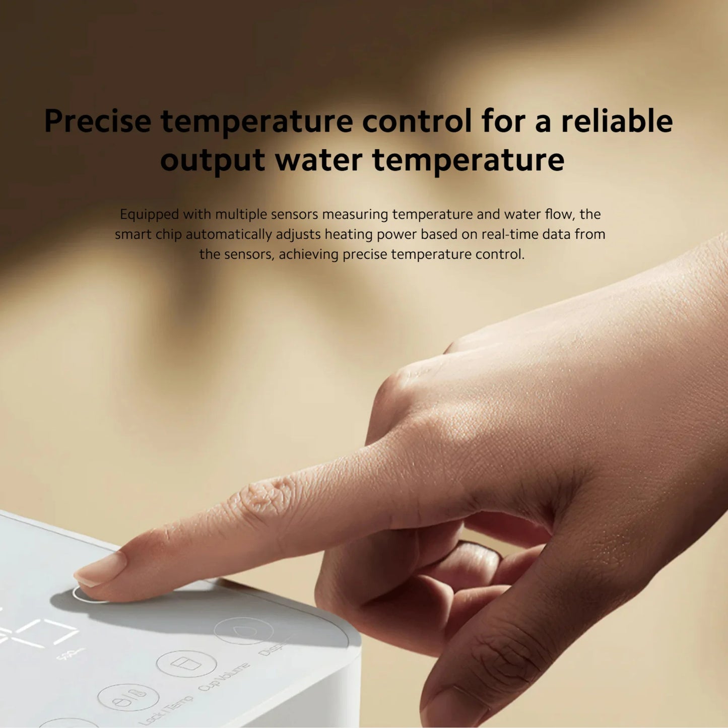 Xiaomi Instant White Hot Filtered Water Dispenser Countertop 4 Tem. Levels  ✨