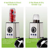 1300W Blender Smoothie Maker Ice Crusher Mixer Milk Shake Fruit Juicer Vegetable
