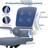 Mesh Office Chair Wheels Adjustable Ergonomic Desk Chair with Lumbar Support ✨