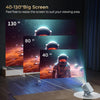 12000 Lumen Projector Smart HD LED WiFi Bluetooth HDMI Android Home Theater Gift