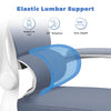 Mesh Office Chair Wheels Adjustable Ergonomic Desk Chair with Lumbar Support ✨