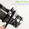 Electric Juicer Machine Juice Fruit Squeezer Slow Masticating Brush Pulp Cup UK