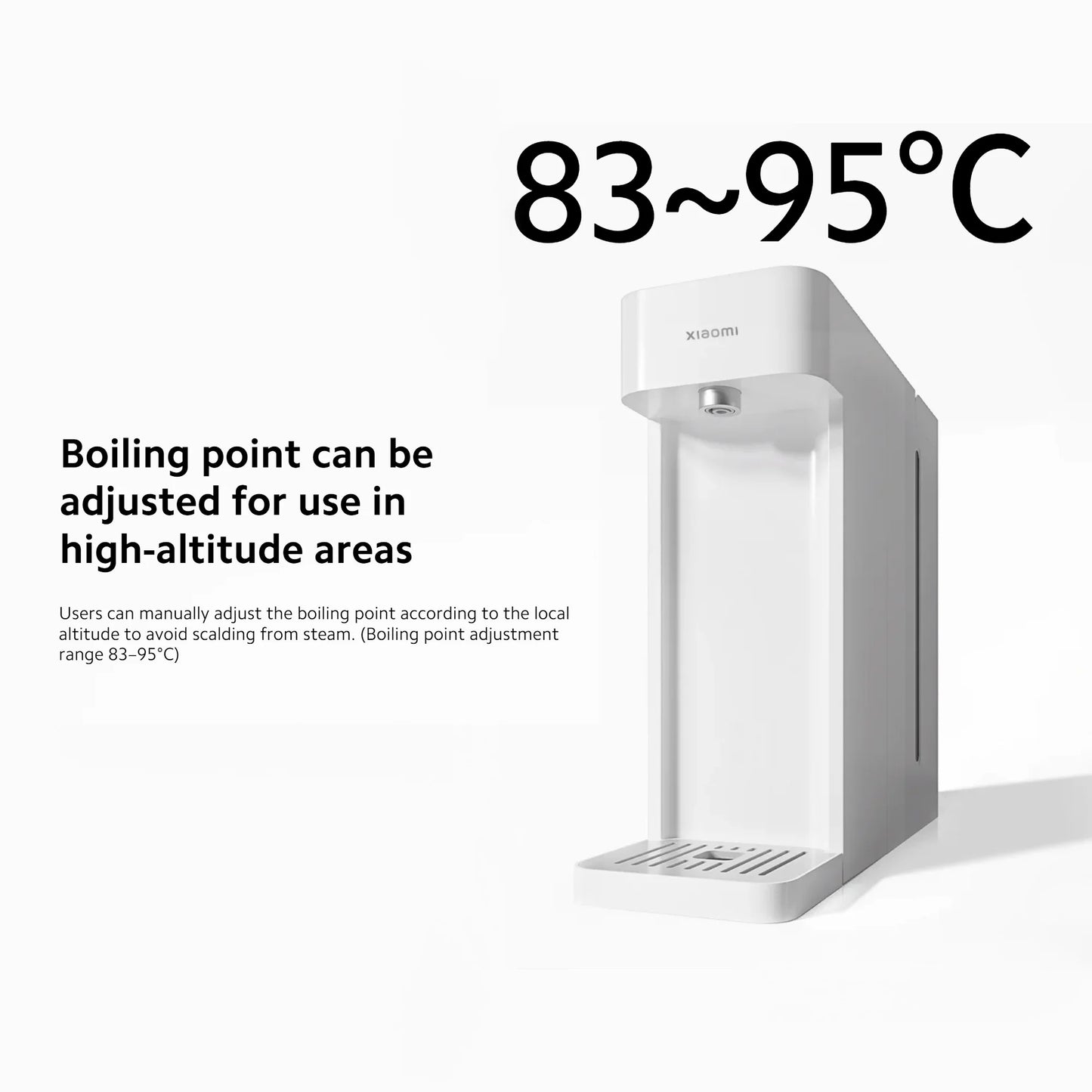 Xiaomi Instant White Hot Filtered Water Dispenser Countertop 4 Tem. Levels  ✨