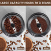 Electric Coffee Bean Grinder Machine Nut Spice Grinder 70g Red Superlex UK ✨