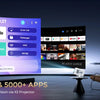 12000 Lumen Projector Smart HD LED WiFi Bluetooth HDMI Android Home Theater Gift